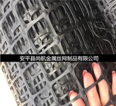 【煤矿井底加固土工格栅网 钢塑土工格栅 黑色矿用土工网厂家】价格_厂家_图片 -
